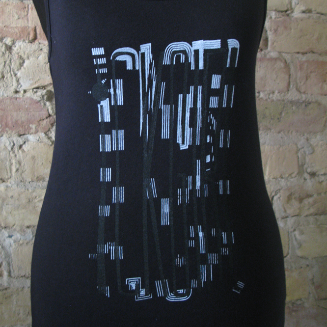 ICKGIRL Classic Jerse-Vest Frontprint Artwork BLACK Color sw Size M